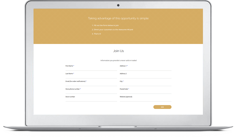 Recruiting dealers form